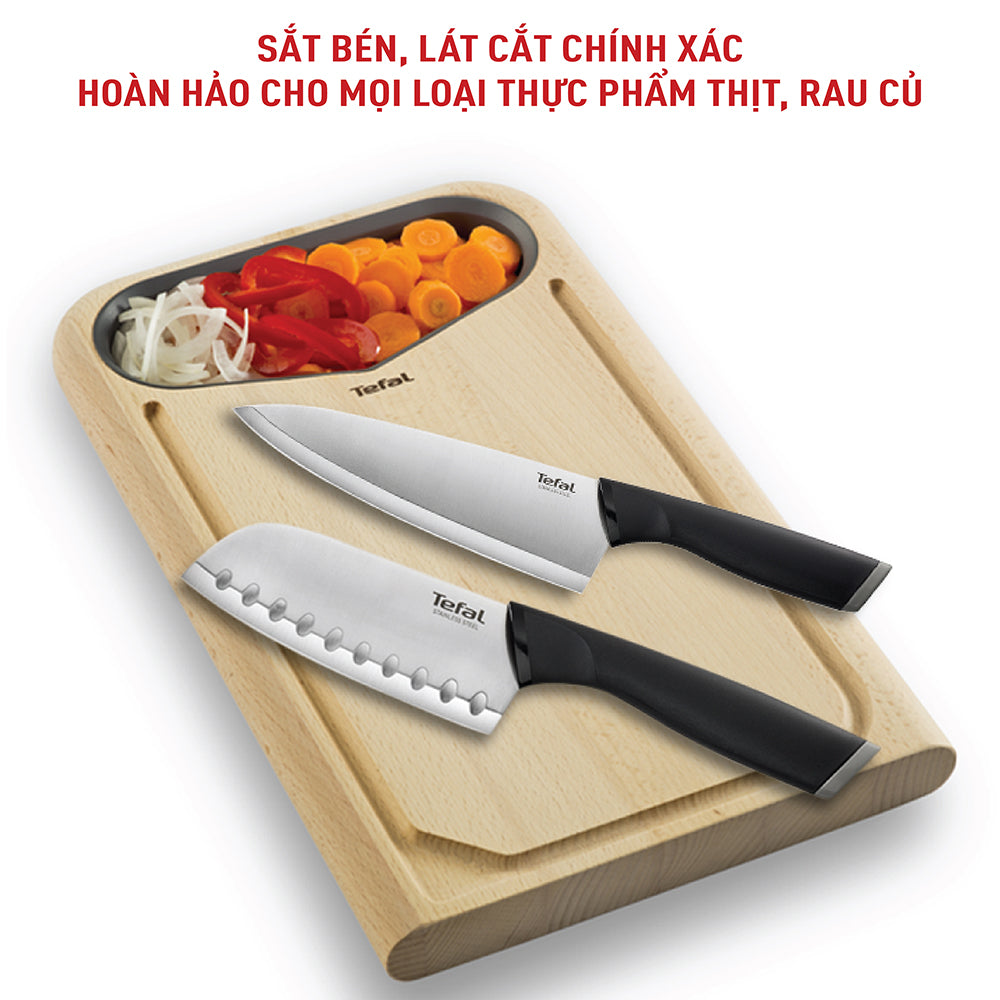 Bộ dao Tefal Comfort K221S244 15cm và 12cm