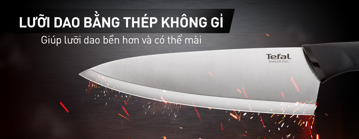 Dao gọt trái cây Tefal Comfort K2213504 - 9cm