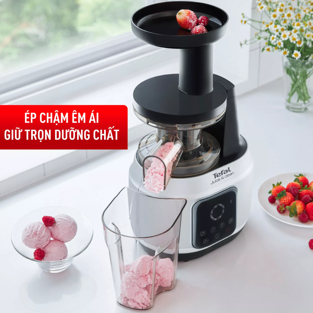 Máy ép chậm Tefal ZC420E38 - 150W - Điện tử
