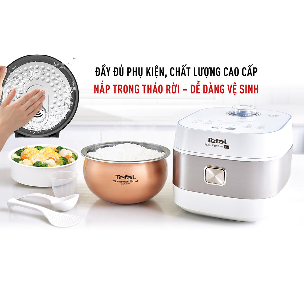 Nồi cơm cao tần Tefal IH Express RK762168 - 1.5L