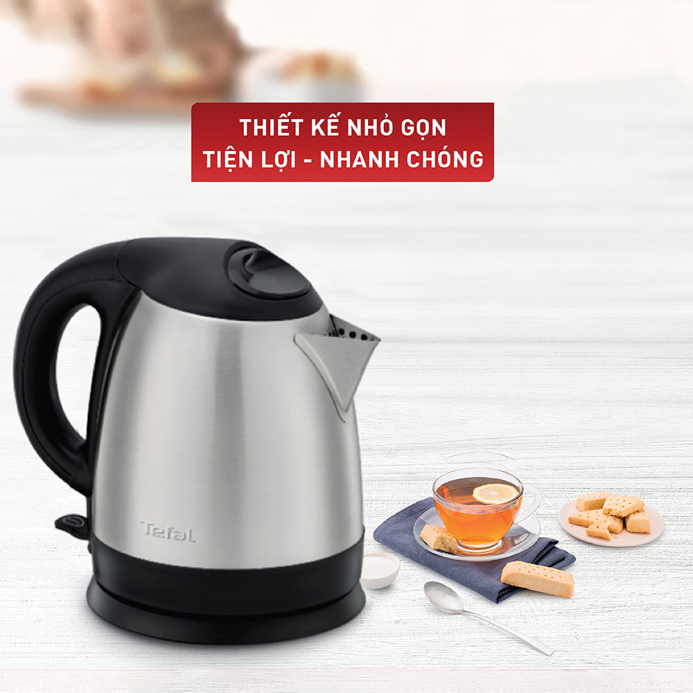 Bình đun siêu tốc Tefal KI431D10 - inox - 1.2L