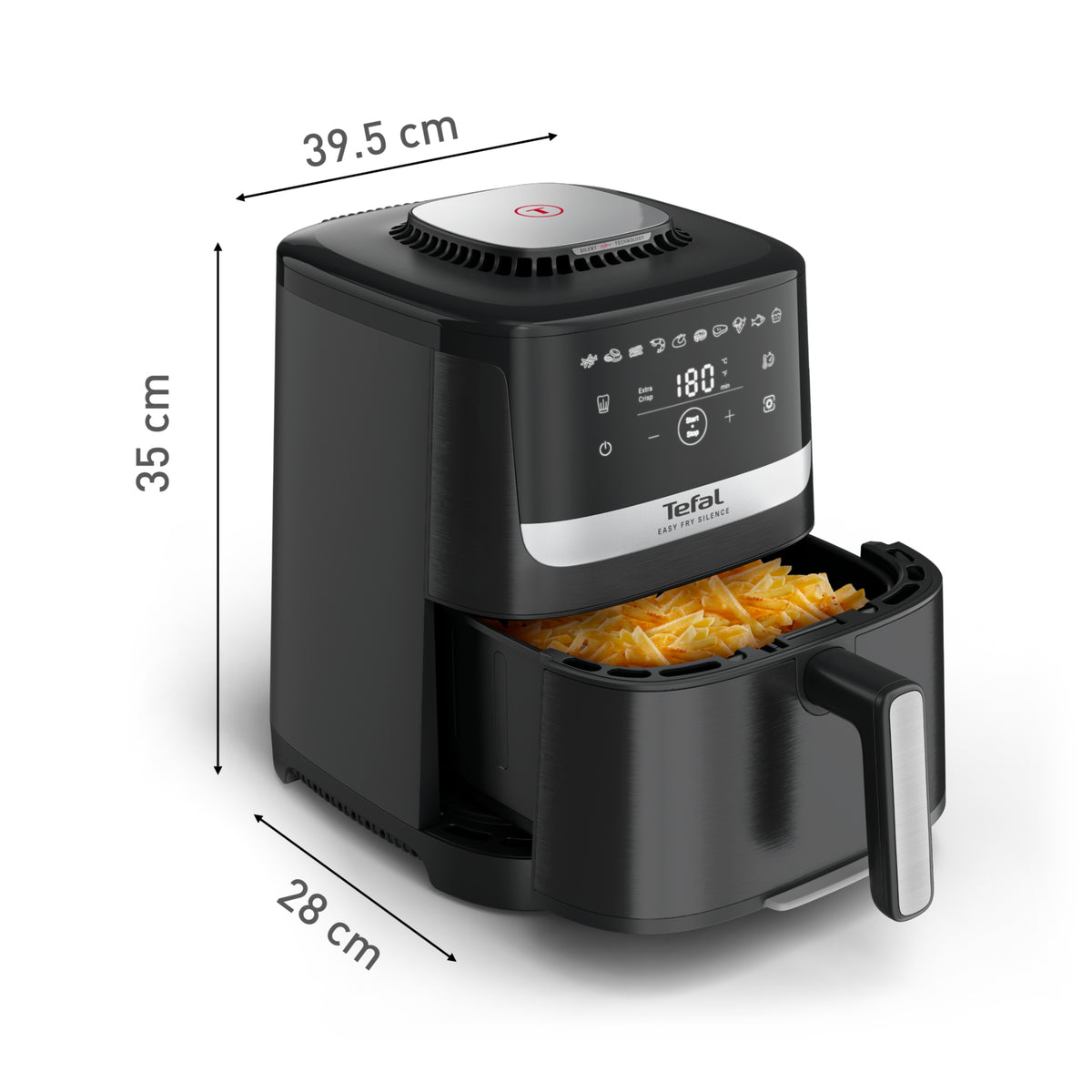 Nồi chiên không dầu Tefal EasyFry Silence EY5528E0 - 5L