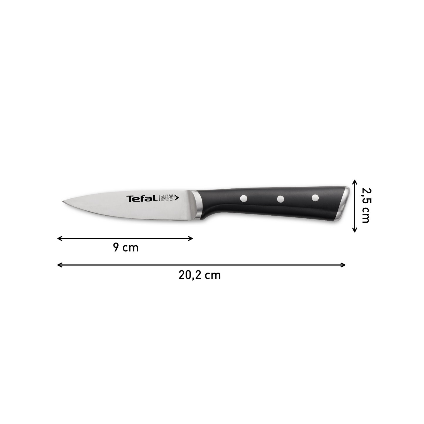 Dao gọt trái cây Tefal Ice Force K2320514, 9cm