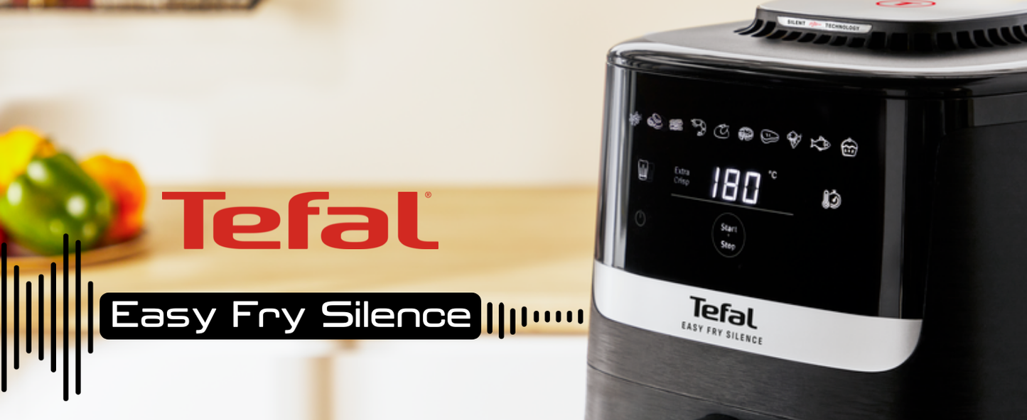 Nồi chiên không dầu Tefal EasyFry Silence EY5528E0 - 5L