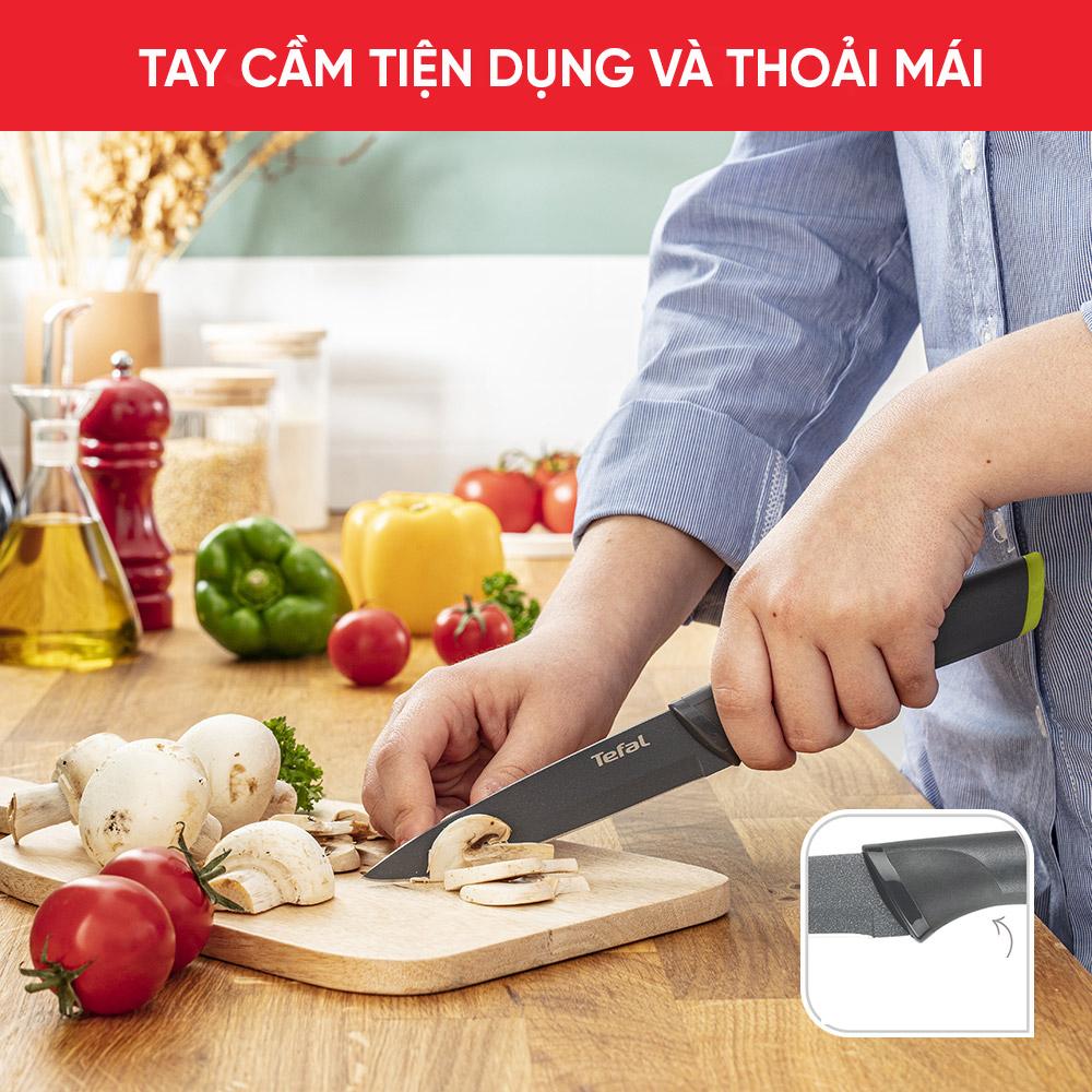 Dao gọt trái cây phủ Titanium Tefal Fresh Kitchen K1220704 - 12cm