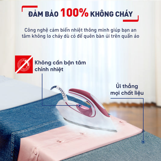 Bàn ủi hơi nước cao cấp TEFAL SV9201E0