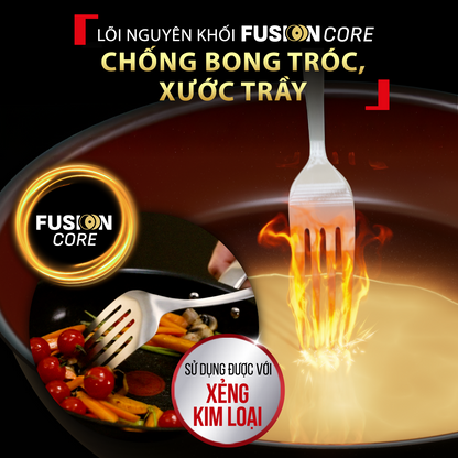 Chảo chống dính cao cấp Tefal Excellence Fusion, Fusion Core