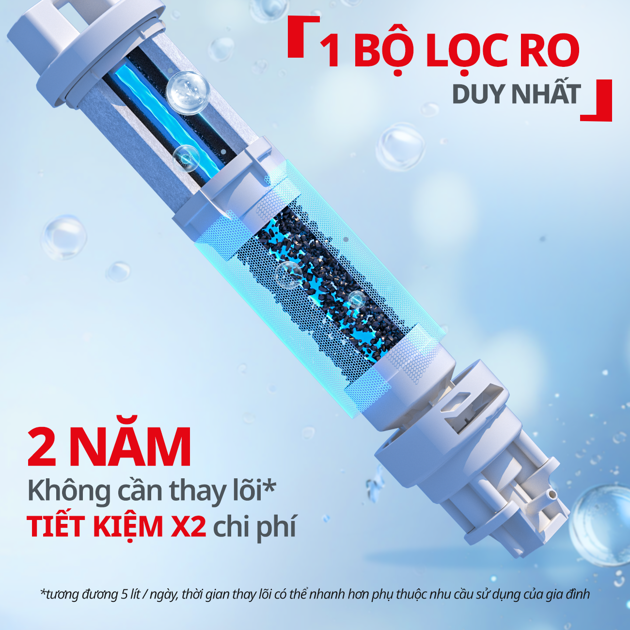 Máy lọc nước đa năng (có pha trà và cà phê) Pure Water Plus