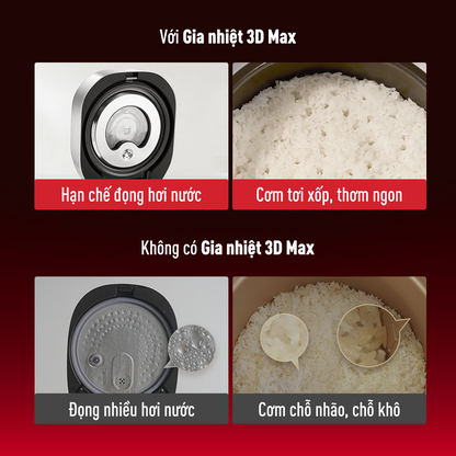 Nồi cơm điện cao tần hồng ngoại Inframax