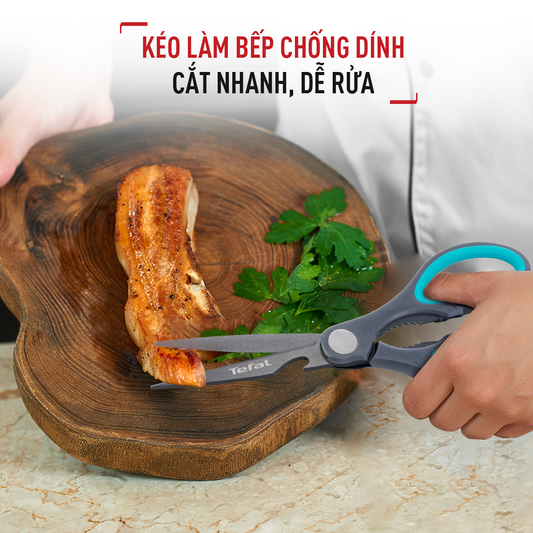 Kéo bếp bằng thép không gỉ phủ Titanium Tefal Fresh Kitchen K1224105