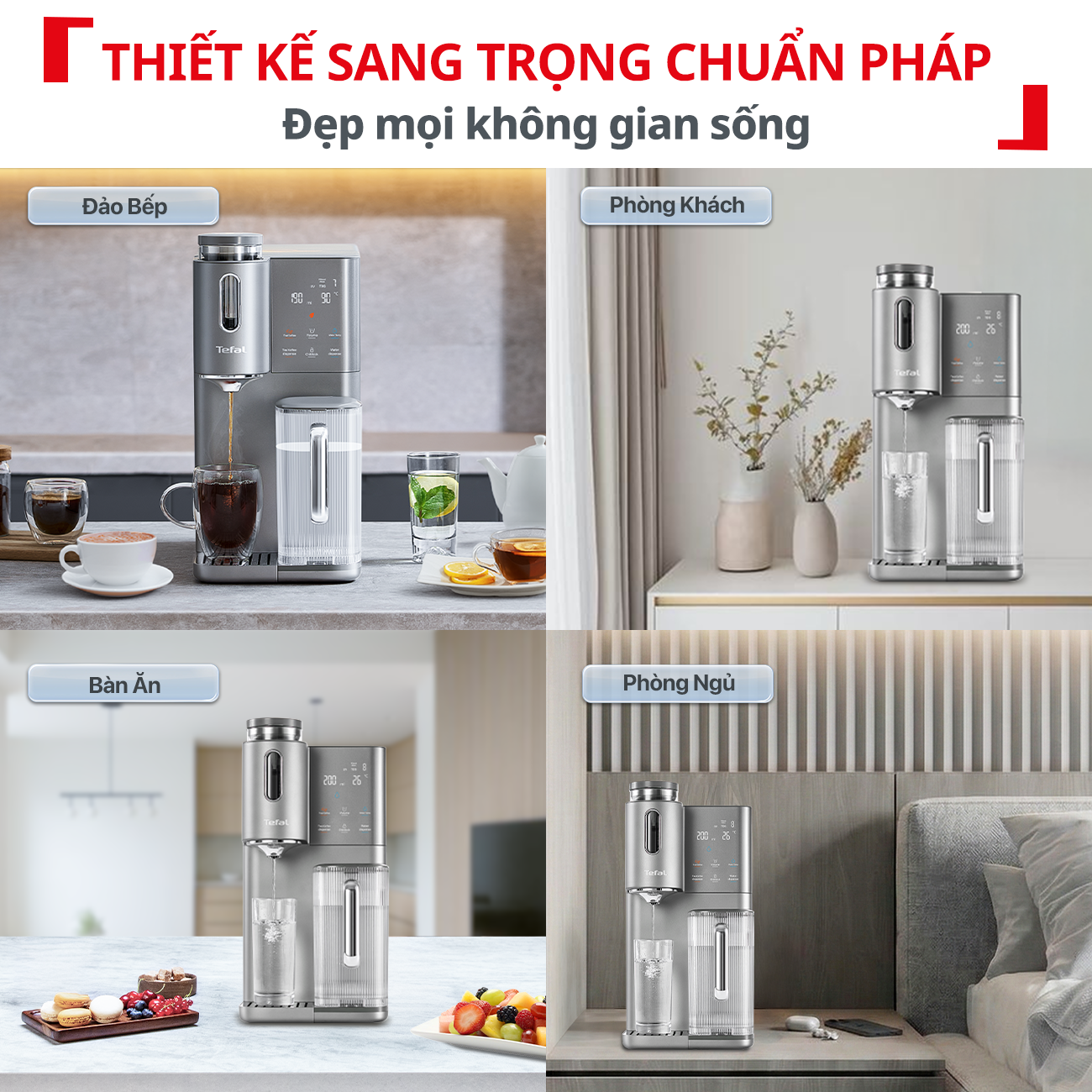 Máy lọc nước đa năng (có pha trà và cà phê) Pure Water Plus