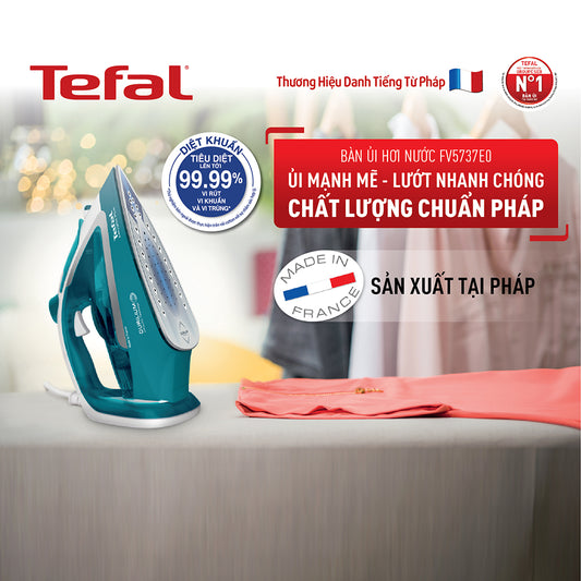 Bàn ủi hơi nước Tefal  EasyGliss Plus - FV5737E0