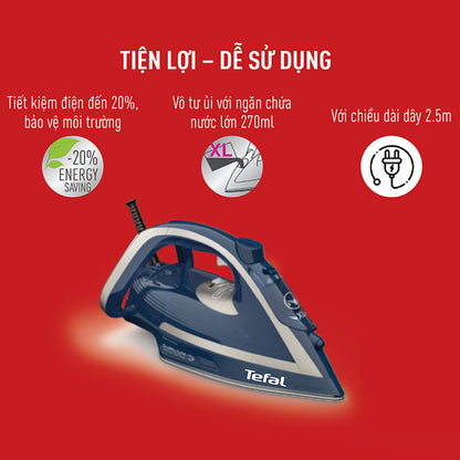 Bàn ủi hơi nước Tefal Smart Protect Plus FV6872E0