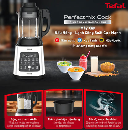 Máy xay sinh tố và làm sữa hạt đa năng Tefal BL83SD66 - 1400W