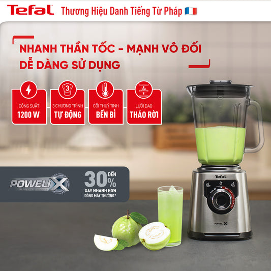 Máy xay sinh tố Tefal PerfectMix BL871D31 - 1200W, cối thủy tinh