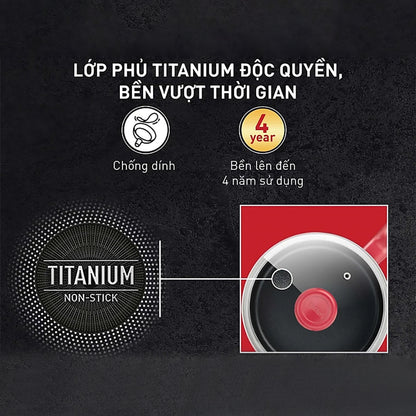 Nồi cán dài - quánh Tefal So Chef 18cm