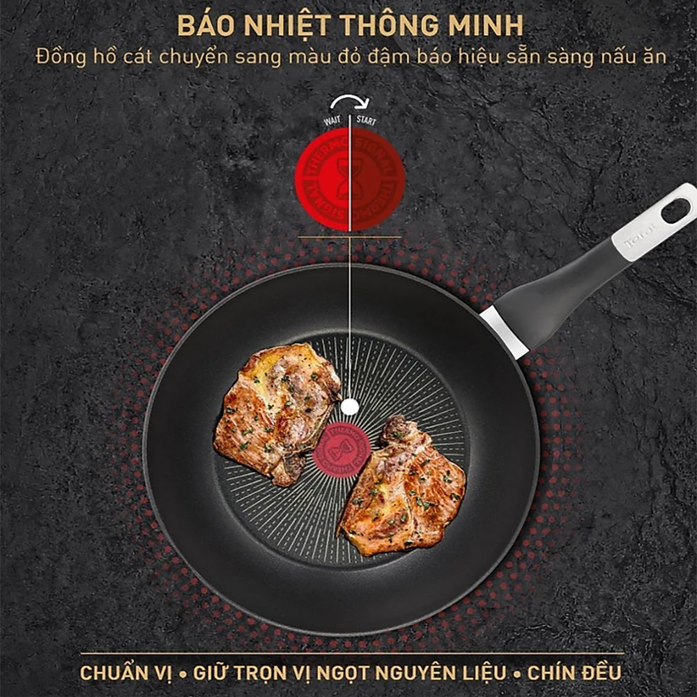 Chảo chiên sâu lòng Tefal Unlimited 28cm