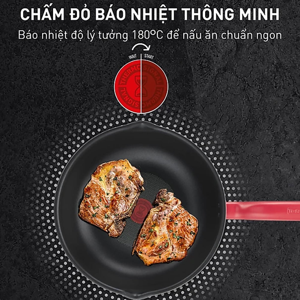 Chảo chiên Tefal So Chef 21cm/24cm/28cm - G1350296/G1350496/G1350696