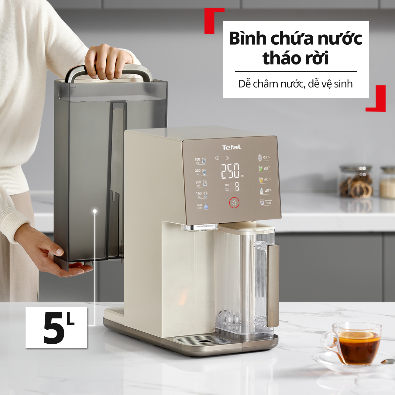 Máy lọc nước Tefal Pure Water Compact