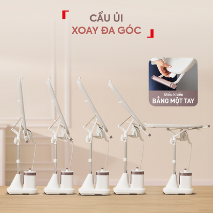 Bàn ủi hơi nước đứng Tefal IXEO Vision QT1811E0
