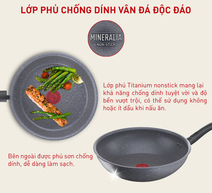 Chảo chiên sâu lòng Tefal Cook Healthy 26cm