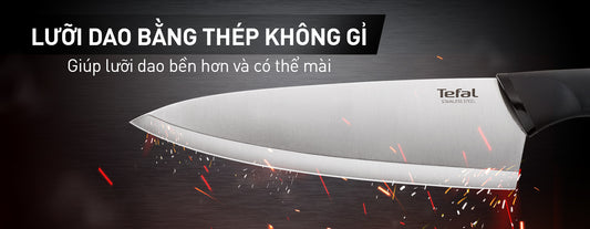 Dao gọt trái cây Tefal Comfort  K2213504 - 9cm