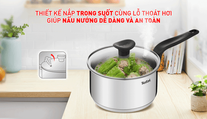 Nồi cán dài/ quánh Tefal Primary 16cm