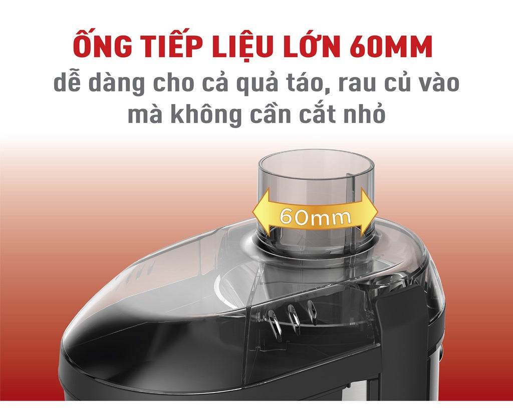 Máy ép trái cây Tefal ZE420D38 - 400W
