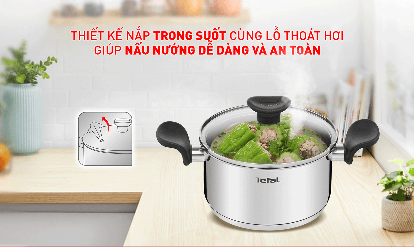 Bộ nồi Tefal Primary 16/18/20cm