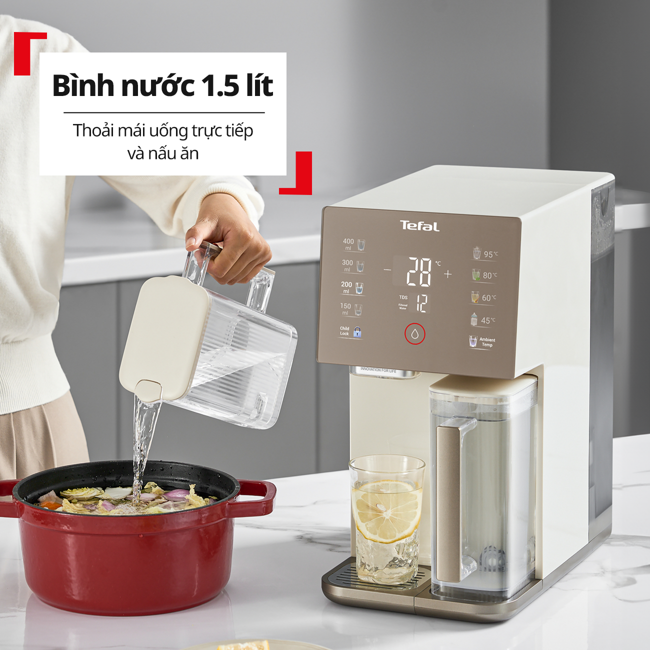 Máy lọc nước Tefal Pure Water Compact