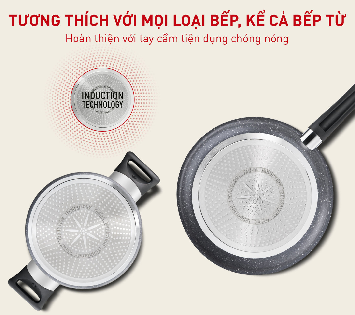 Chảo chiên sâu lòng Tefal Cook Healthy 24cm