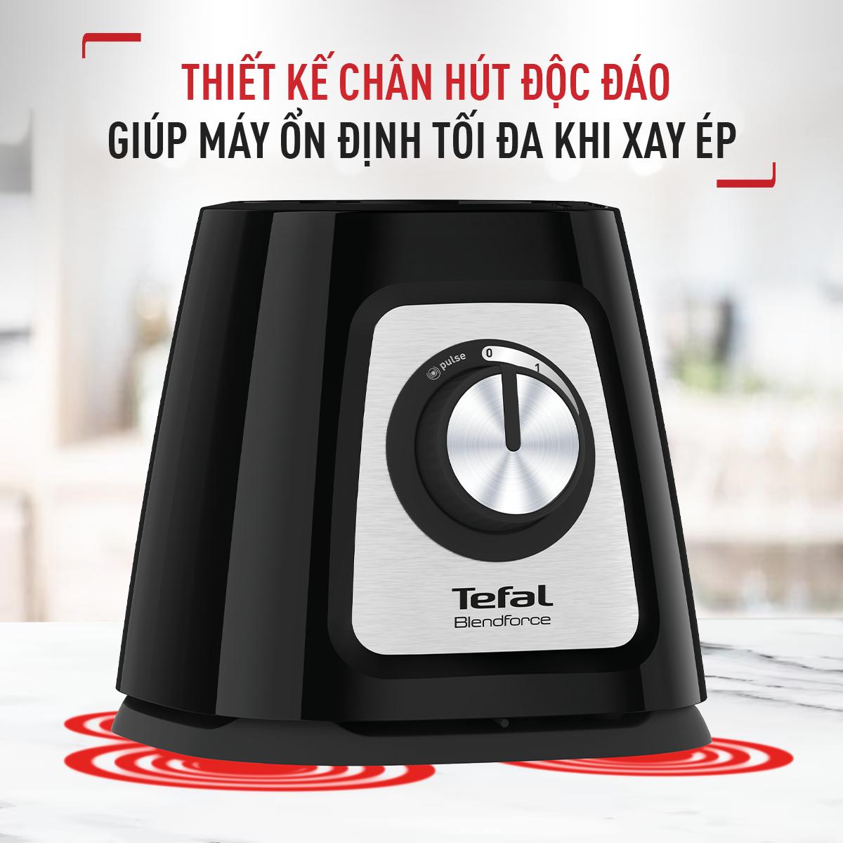 Máy xay sinh tố Tefal BlendForce BL438831- 800W, cối thủy tinh