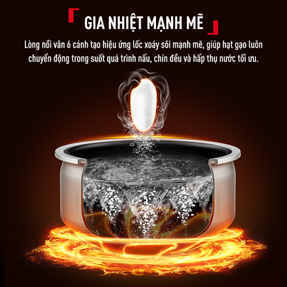 Nồi cơm điện cao tần hồng ngoại Inframax