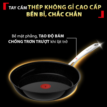 Chảo chiên ceramic cao cấp Tefal EXCELLENCE+ CERAMIC, Fusion Core