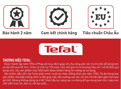 Chảo chiên sâu lòng Tefal Cook Healthy 24cm
