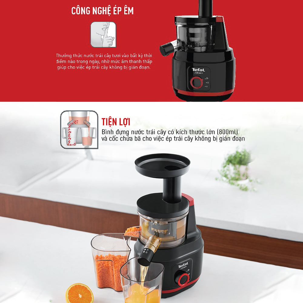 Máy ép chậm Tefal ZC150838 150W