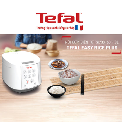 Nồi cơm điện tử Tefal Easy Rice RK733168 - 1.8L