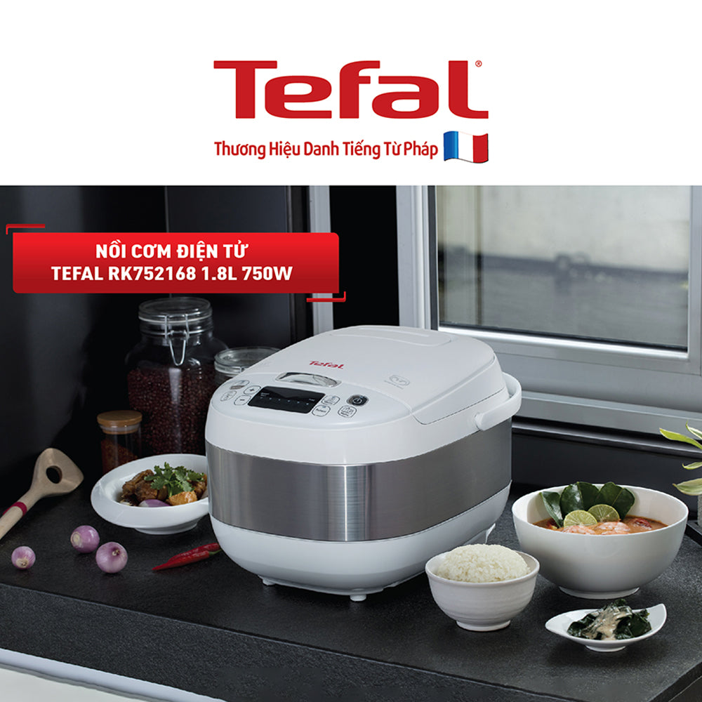 Nồi cơm điện tử Tefal RK752168 - 1.8L