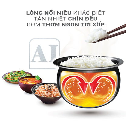 Nồi cơm điện tử Tefal RK752168 - 1.8L
