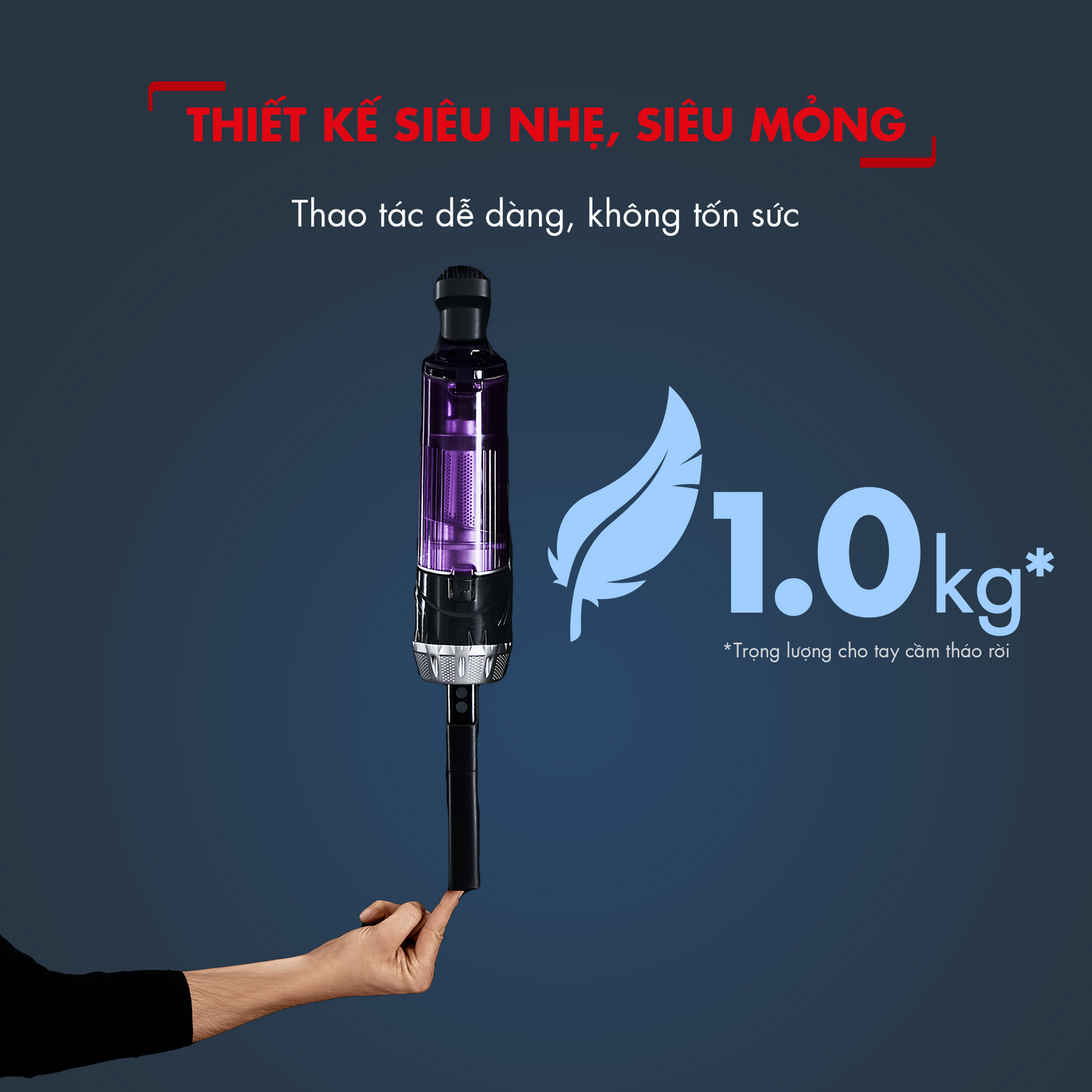 Máy hút bụi không dây X-Nano TY1129WO