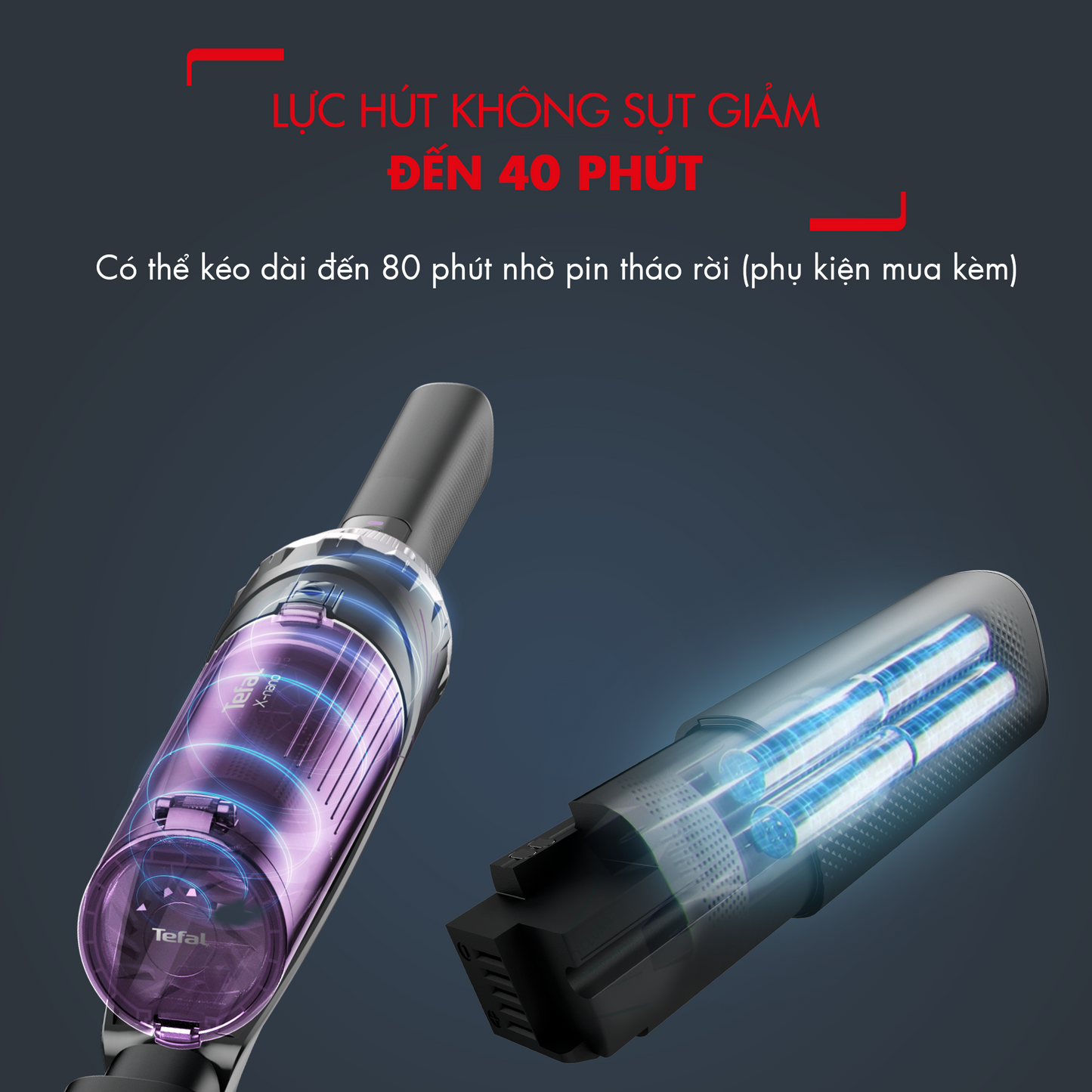 Máy hút bụi không dây X-Nano TY1129WO