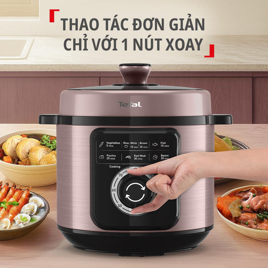 Nồi áp suất đa năng Tefal  CY2116P1- 6L