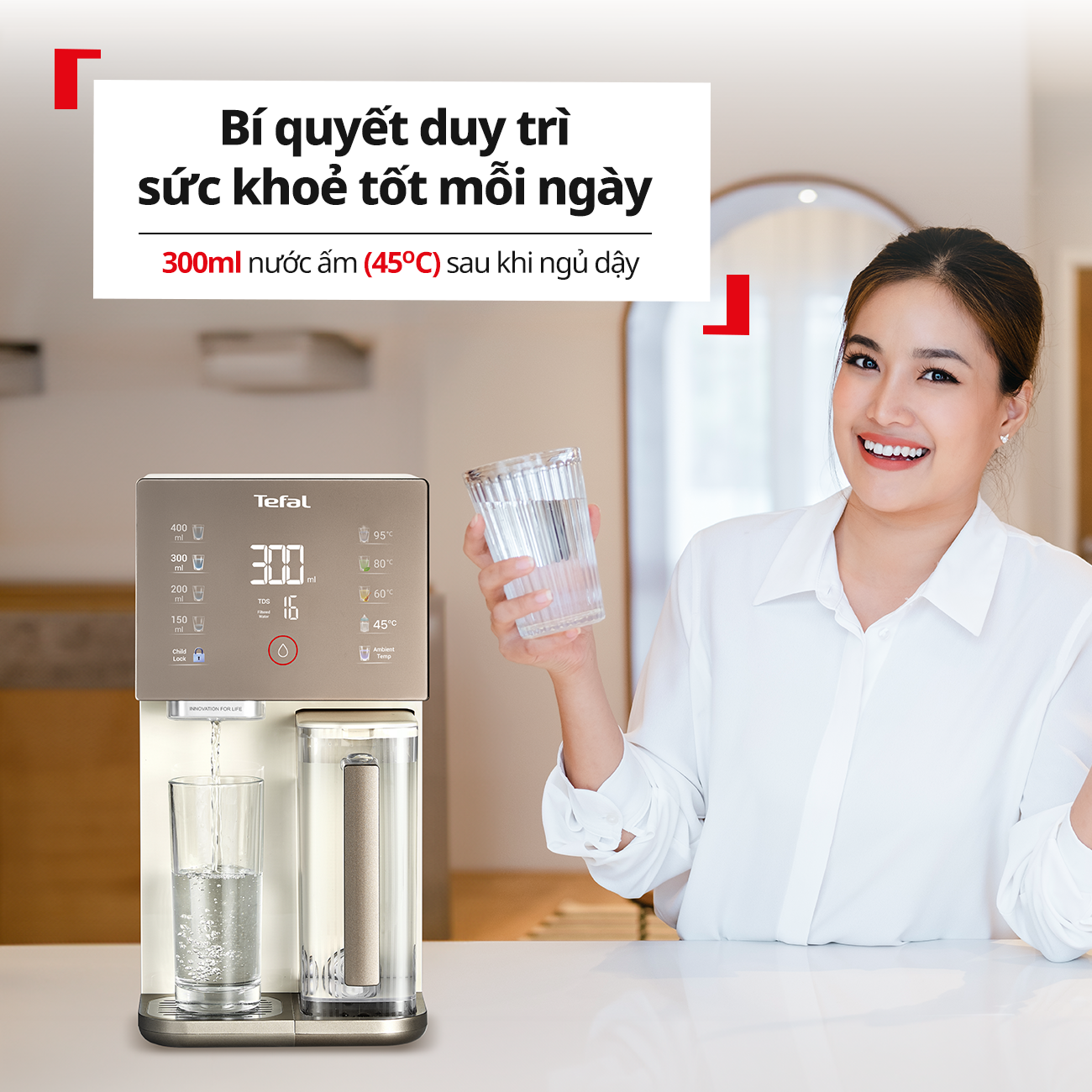 Máy lọc nước Tefal Pure Water Compact