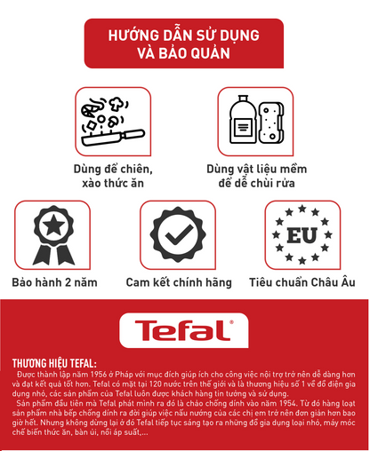 Bộ nồi Tefal Primary 16/18/20cm