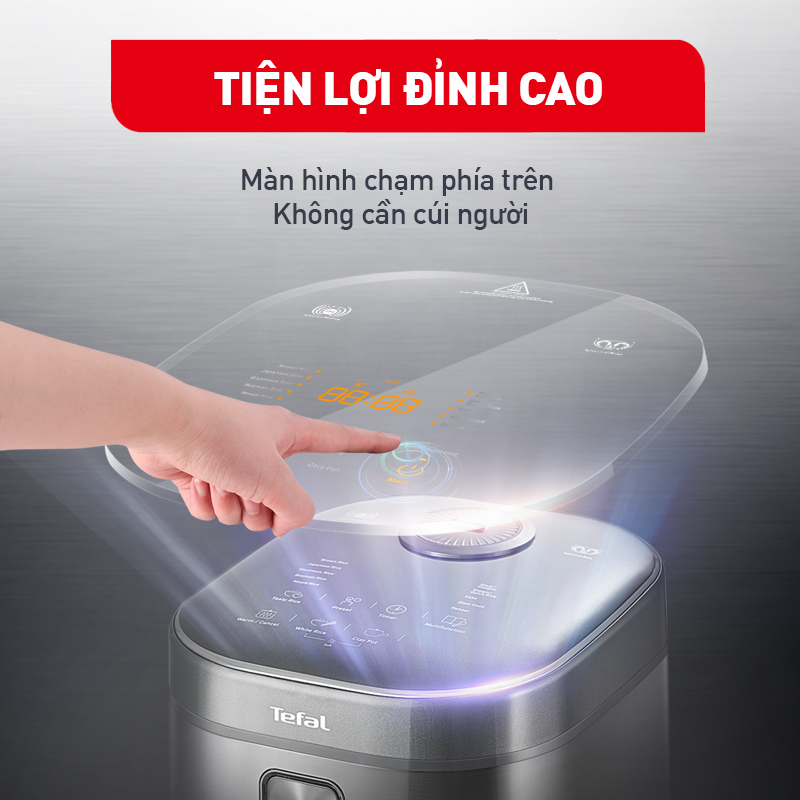 Nồi cơm cao tần Tefal Rice Master RK818A68 - 1.8L