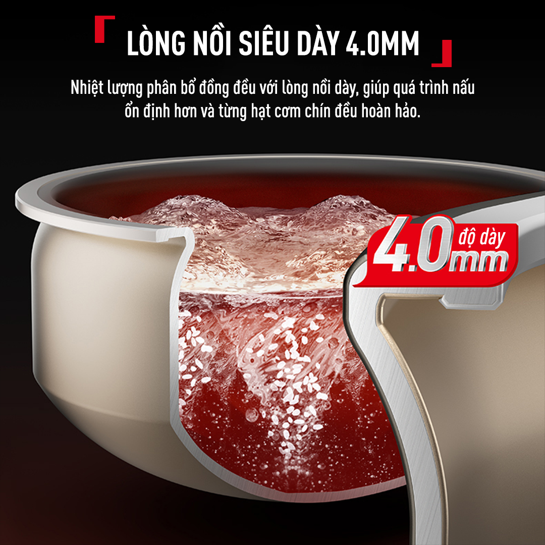 Nồi cơm điện cao tần hồng ngoại Inframax