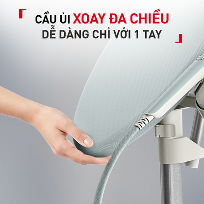 Bàn ủi hơi nước đứng TEFAL IXEO Steam Board QT1214E0