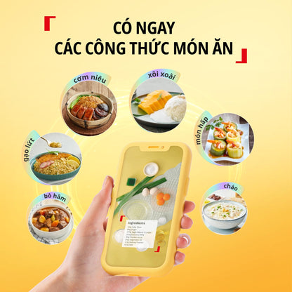 Nồi cơm điện tử Mini Tefal POP RK5352Y0/RK535TY0/RK535AY0/RK5354Y0