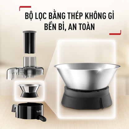 Máy ép trái cây Tefal ZE370865 - 350W