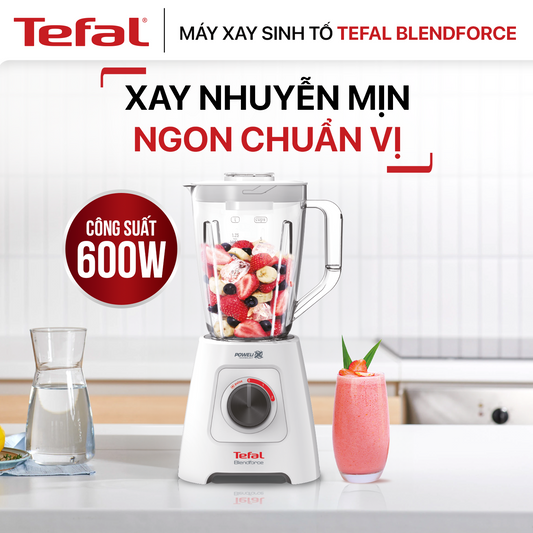 Máy xay sinh tố Tefal BlendForce BL42S166 - 600W, cối nhựa